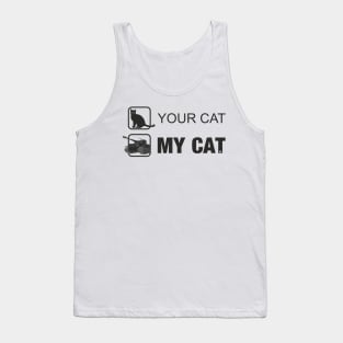 Pz-VI Tiger Your cat, my cat Tank Top